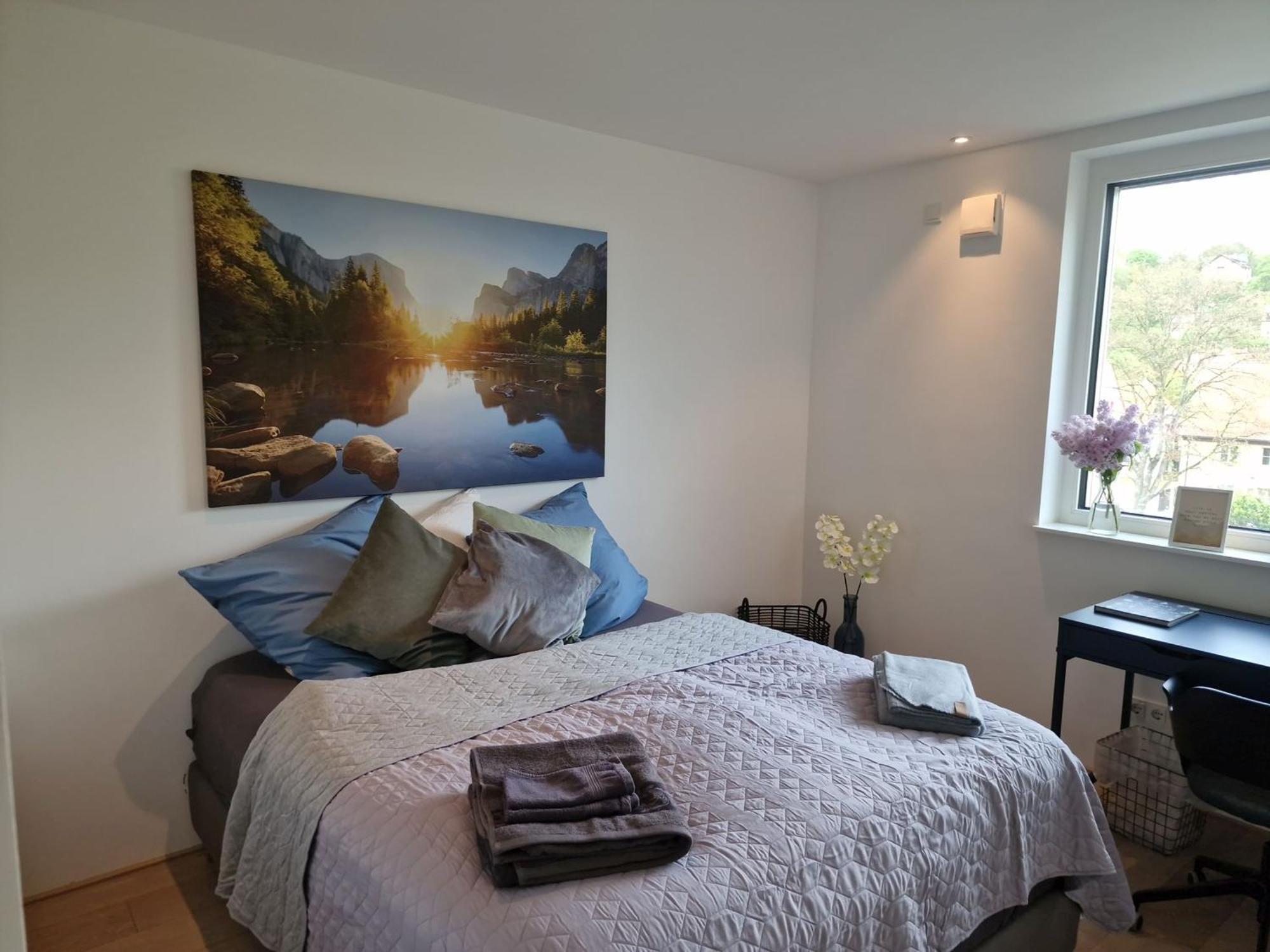 Stadtnahes Gaestezimmer Im Penthouse Bei Esi Тюбинген Экстерьер фото